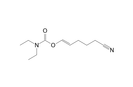 (E)-5-Cyano-1-pentenyl N,N-diethylcarbamate