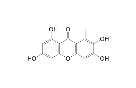 ANOMALIN-A;2,3,6,8-TETRAHYDROXY-1-METHYLXANTHONE