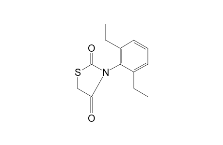 3-(2,6-diethylphenyl)-2,4-thiazolidinedione