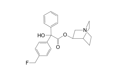 (R)-Azabicyclo[2.2.2]oct-3-yl (S)-.alpha.-Hydroxy-.alpha.-[4-(fluoromethyl)phenyl]benzeneacetate ((R,S)-FMeQNB)