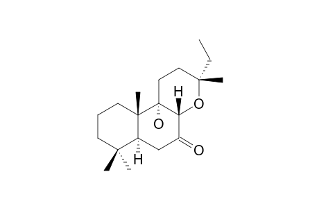 8,13-EPOXY-9-ALPHA-HYDROXY-17-NORLABDAN-7-ONE