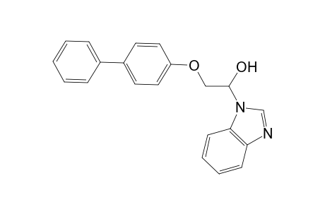 1-(1H-benzimidazol-1-yl)-2-([1,1'-biphenyl]-4-yloxy)ethanol