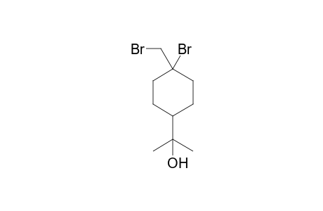 (r-1,t-4)-1,7-dibromo-p-menthan-8-ol