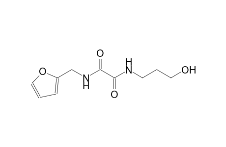 N1-Furfuryl-N2-(3-hydroxypropyl)oxamide