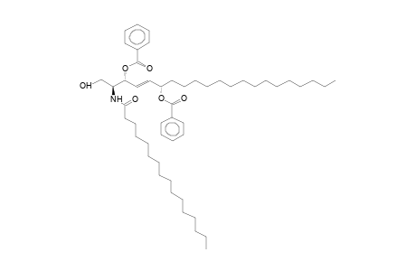 (2R,3S,6R,4E)-1-HYDROXY-3,6-DI(BENZOYLOXY)-2-HEXADECANOYLAMINOHENEICOS-4-ENE