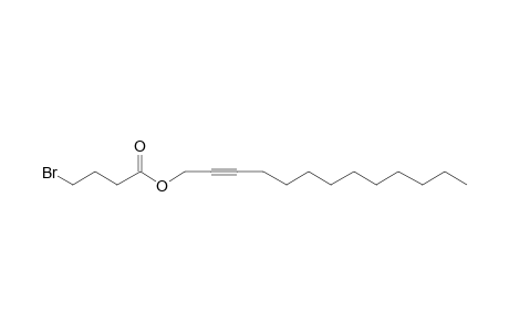 4-Bromobutanoic acid, tridec-2-ynyl ester