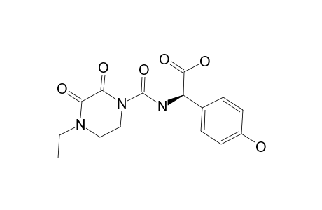 (R)-(-)-α-[[(4-Ethyl-2,3-dioxo-1-piperazinyl)carbonyl]amino]-4-hydroxybenzeneacetic acid