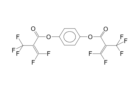 1,4-bis[Pentafluoromethcryloyloxy]-benzene