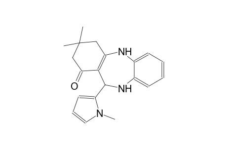 3,3-dimethyl-11-(1-methyl-1H-pyrrol-2-yl)-2,3,4,5,10,11-hexahydro-1H-dibenzo[b,e][1,4]diazepin-1-one