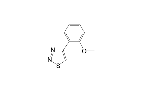 4-(2-Methoxyphenyl)thiadiazole