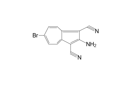 1,3-Azulenedicarbonitrile, 2-amino-6-bromo-