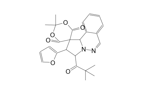 (2'R,3'R)-2'-(furan-2-yl)-2,2-dimethyl-3'-pivaloyl-3',10b'-dihydro-2'H-spiro[[1,3]dioxane-5,1'-pyrrolo[2,1-a]phthalazine]-4,6-dione