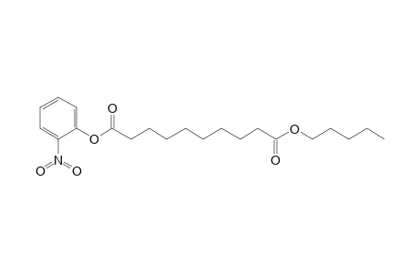 Sebacic acid, 2-nitrophenyl pentyl ester