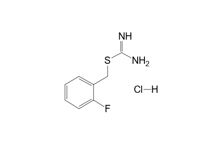2-(o-fluorobenzyl)-2-thiopseudourea, monohydrochloride