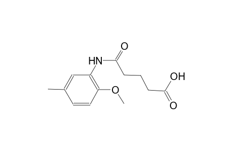 5-(2-Methoxy-5-methylanilino)-5-oxopentanoic acid