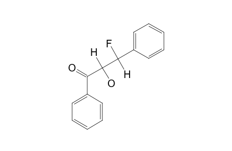 THREO-3-FLUOR-2-HYDROXY-1,3-DIPHENYL-PROPAN-1-ON