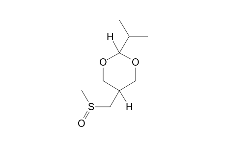 cis-2-ISOPROPYL-5-[(METHYLSULFINYL)METHYL]-m-DIOXANE