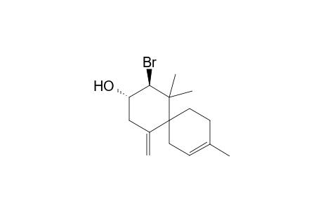 (1Z, 8R*, 9R*)-8-Bromo-Chamigra-1,11(12)-dien-9-ol