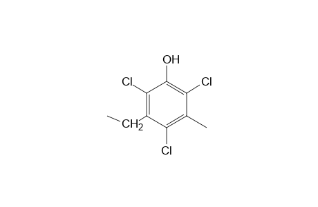 3-methyl-5-methyl-2,4,6-trichlorophenol