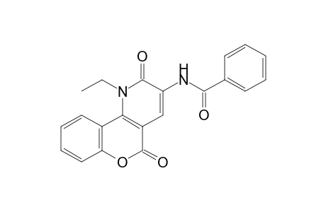 N-(1-ETHYL-2,5-DIOXO-1,5-DIHYDRO-2H-CHROMENO-[4,3-B]-PYRIDIN-3-YL)-BENZAMIDE