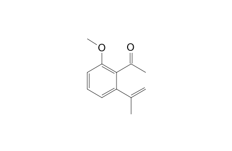 1-[2-Methoxy-6-(1-methylvinyl)phenyl]ethanone