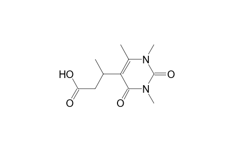 3-(1,2,3,4-TETRAHYDRO-1,3,6-TRIMETHYL-2,4-DIOXOPYRIMIDIN-5-YL)-BUTANOIC-ACID