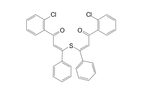 (2Z,2'Z)-3,3'-SULFANEDIYL-BIS-[1-(2-CHLOROPHENYL)-3-PHENYLPROP-2-EN-1-ONE]