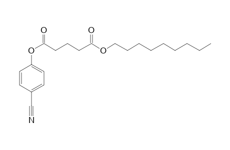 Glutaric acid, 4-cyanophenyl nonyl ester