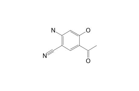 Benzonitrile, 5-acetyl-2-amino-4-hydroxy-