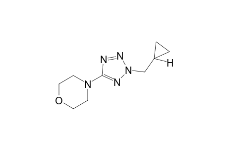 2-(cyclopropylmethyl)-5-morpholino-2H-tetrazole