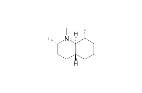 N,2-ALPHA,8-ALPHA-TRIMETHYL-TRANS-DECAHYDROQUINOLINE