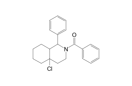 (4a-chloranyl-1-phenyl-1,3,4,5,6,7,8,8a-octahydroisoquinolin-2-yl)-phenyl-methanone