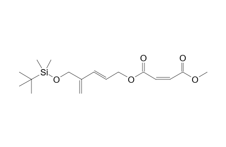 Methyl 4-[(T-butyldimethylsilyl)oxymethyl]penta-2,4-dien-1-yl maleate