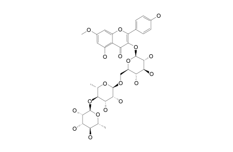 RHAMNOCITRIN-3-O-[ALPHA-L-RHAMNOPYRANOSYL-(1->4)-O-ALPHA-L-RHAMNOPYRANOSYL-(1->6)]-BETA-D-GALACTOPYRANOSIDE