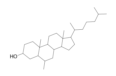 6-Methylcholestan-3-ol