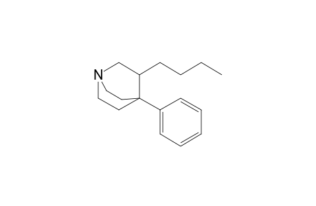 3-Butyl-4-phenylquinuclidine