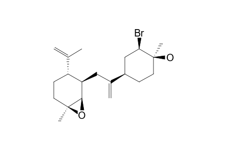 (1S,2R,4R)-2-bromanyl-1-methyl-4-[3-[(1R,2R,3S,6S)-6-methyl-3-prop-1-en-2-yl-7-oxabicyclo[4.1.0]heptan-2-yl]prop-1-en-2-yl]cyclohexan-1-ol