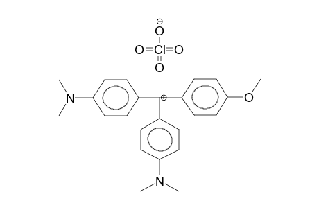 BIS(4-DIMETHYLAMINOPHENYL)(4'-METHOXYPHENYL)CARBENIUM PERCHLORATE
