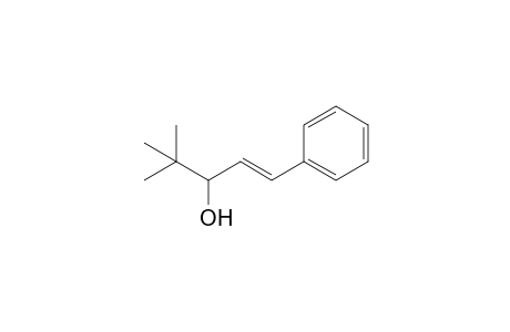 (-)-4,4-Dimethyl-1-phenylpent-1-en-3-ol