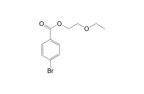 4-Bromobenzoic acid, 2-ethoxyethyl ester