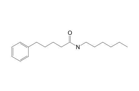 Valeramide, 5-phenyl-N-hexyl-