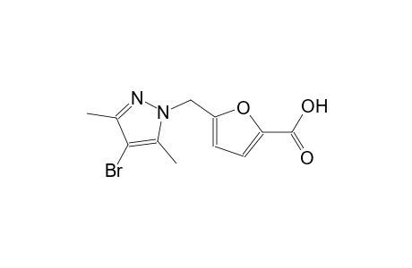 5-[(4-bromo-3,5-dimethyl-1H-pyrazol-1-yl)methyl]-2-furoic acid