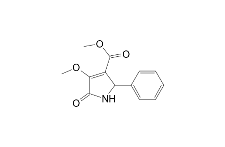 4-methoxy-5-oxo-2-phenyl-1,2-dihydropyrrole-3-carboxylic acid methyl ester