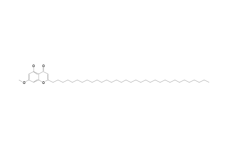 5-Hydroxy-7-methoxy-2-tritriacontyl-1-benzopyran-4-one