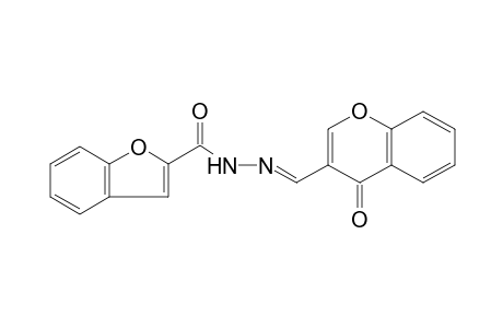 N'-[(E)-(4-oxo-4H-chromen-3-yl)methylidene]-1-benzofuran-2-carbohydrazide