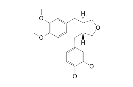 4-[[(3R,4R)-4-veratryltetrahydrofuran-3-yl]methyl]pyrocatechol