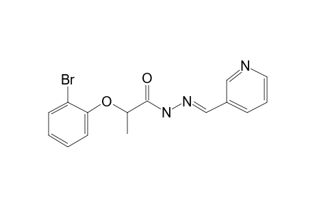 2-(2-Bromo-phenoxy)-propionic acid pyridin-3-ylmethylene-hydrazide