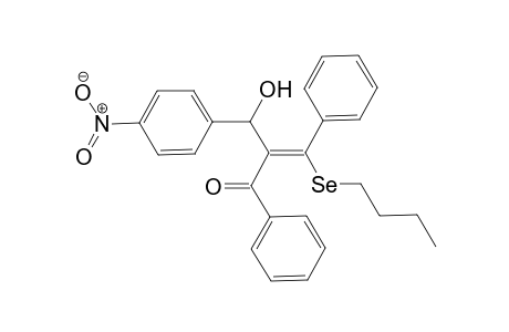 (Z)-3-Butylseleno-2-[hydroxy(4-nitrophenylmethyl)]-1,3-diphenyl-2-propen-1-one