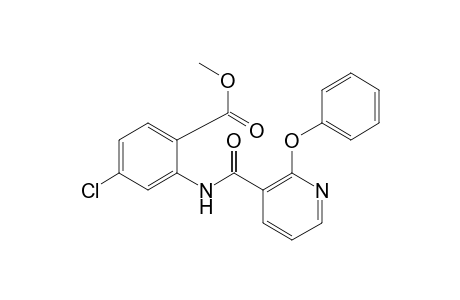 4-chloro-N-(2-phenoxynicotinoyl)anthranilic acid, methyl ester