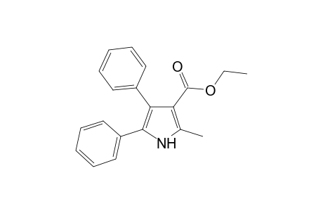 4,5-diphenyl-2-methylpyrrole-3-carboxylic acid, ethyl ester